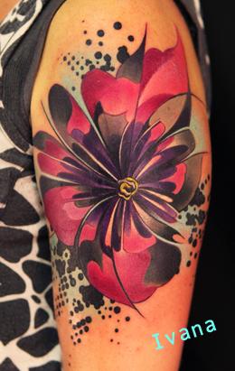 Tattoos - Fractal Flower - 72813